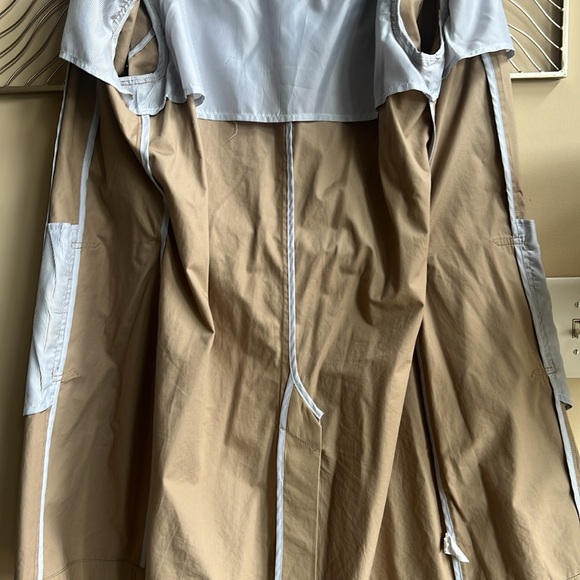 Gap Beige Belted Trench Coat, L - Picture 8 of 10